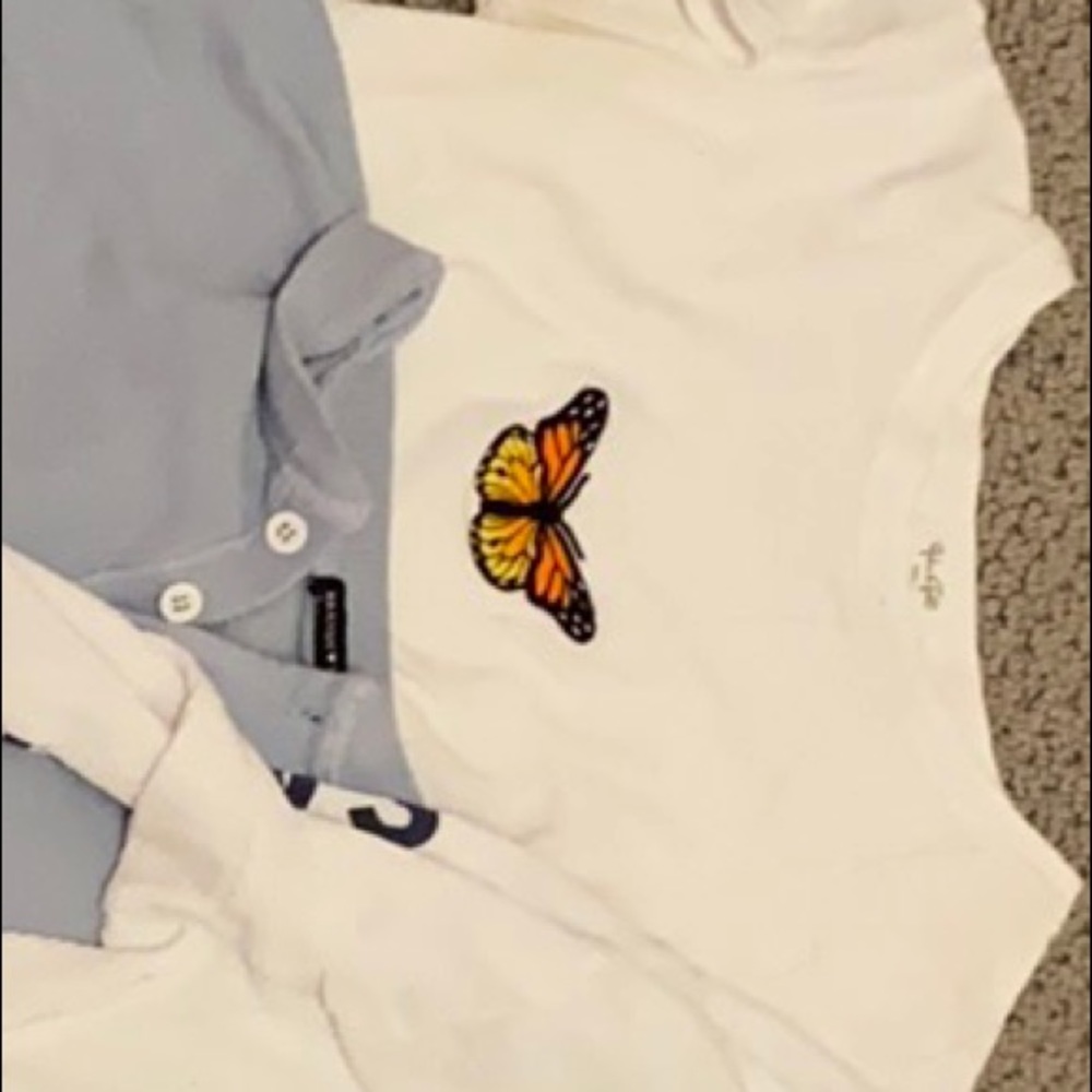 Brandy Melville butterfly top